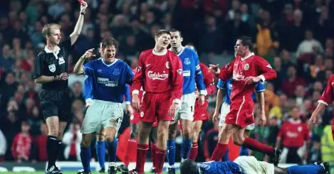 Can you name every player to be sent off in a PL Merseyside derby?