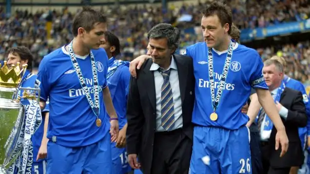 Mourinho enjoyed the best years of his career at Stamford Bridge...