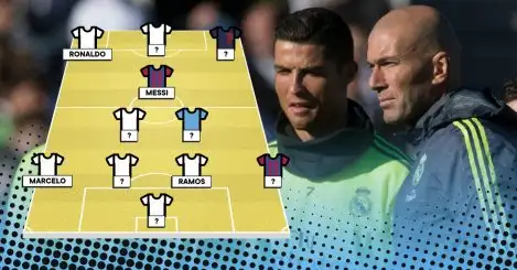 Where are they now? Zinedine Zidane’s outrageous best XI in the world from 2014