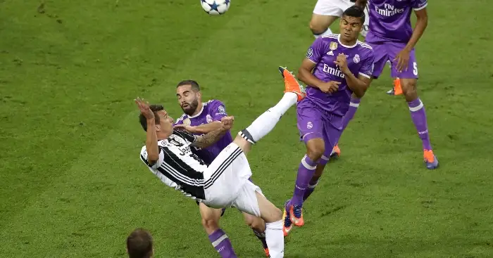 Juve played a game of chicken so well it made the most ridiculous CL goal ever