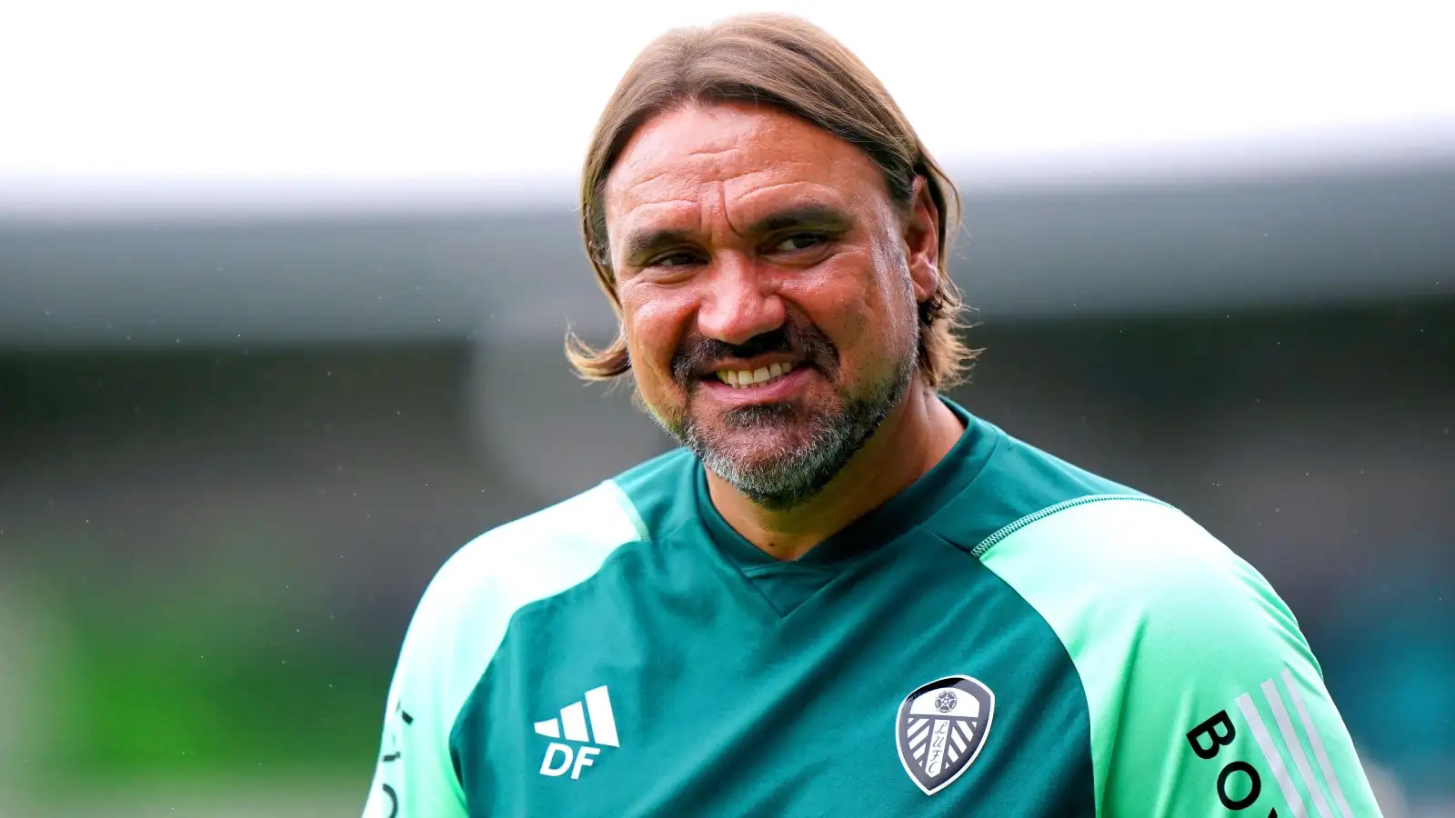 Leeds United manager Daniel Farke ahead of the pre-season friendly match at the LNER Community Stadium, York. Picture date: Saturday July 22, 2023.