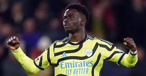 10 elite forwards that have fewer goals & assists than Bukayo Saka in 2023-24