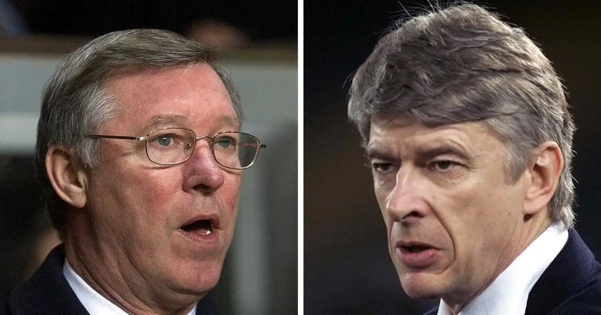 Celebrating Arsene Wenger’s ‘prettiest wife’ jibe – & how it made Fergie explode