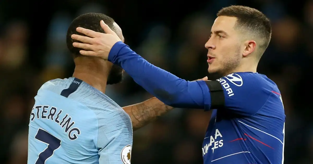 Throwback: Chelsea legend Hazard hilariously mocks Raheem Sterling