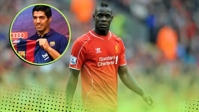 Mario Balotelli Luis Suarez Replacements Signed