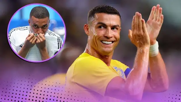 Cristiano Ronaldo and Kylian Mbappe