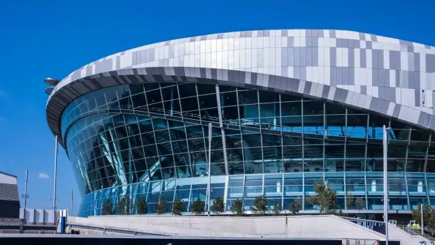 This jaw-dropping stadium was opened in April 2019.