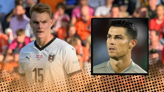 Philipp Lienhart, Cristiano Ronaldo.