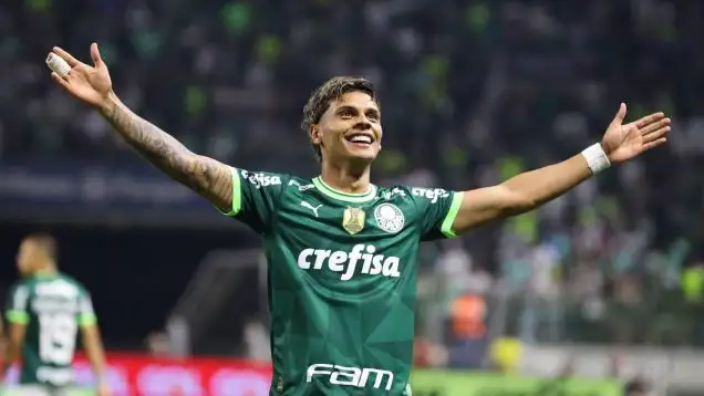 Richard Rios of Palmeiras